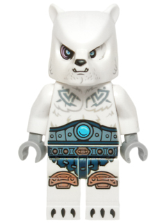 Display of LEGO Legends of Chima Ice Bear Warrior 1