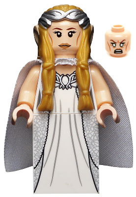 This LEGO minifigure is called, Galadriel . It's minifig ID is lor103.