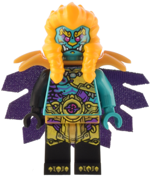 This LEGO minifigure is called, Azure Lion . It's minifig ID is mk116.