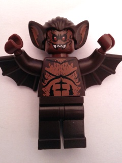 Display of LEGO Monster Fighters Bat Monster