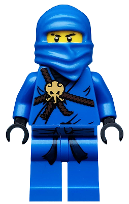 This LEGO minifigure is called, Jay, The Golden Weapons . It's minifig ID is njo004.
