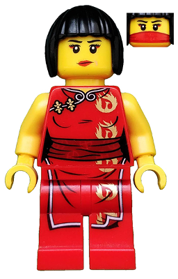 This LEGO minifigure is called, Nya, The Golden Weapons . It's minifig ID is njo012.