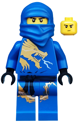 This LEGO minifigure is called, Jay DX . It's minifig ID is njo016.