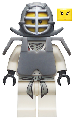 This LEGO minifigure is called, Zane Kendo . It's minifig ID is njo044.