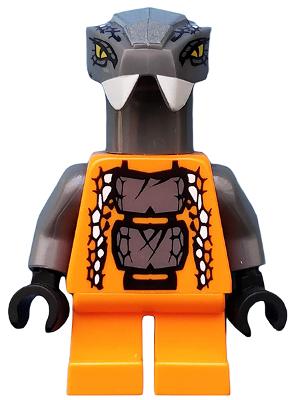 This LEGO minifigure is called, Chokun . It's minifig ID is njo056.