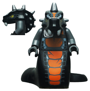 This LEGO minifigure is called, Skalidor . It's minifig ID is njo067.