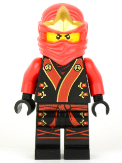 This LEGO minifigure is called, Kai, The Final Battle . It's minifig ID is njo071.