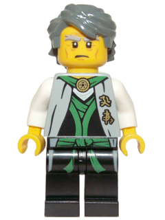 This LEGO minifigure is called, Lord Garmadon, Sensei, Rebooted . It's minifig ID is njo094.