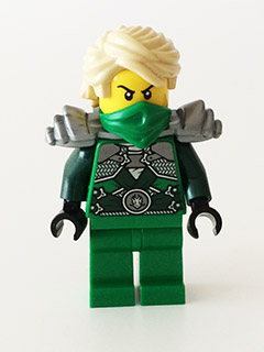 This LEGO minifigure is called, Lloyd (Stone Warrior Armor), Rebooted . It's minifig ID is njo104.