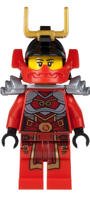 This LEGO minifigure is called, Samurai X (Nya), Rebooted . It's minifig ID is njo105.