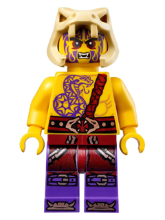 This LEGO minifigure is called, Chope . It's minifig ID is njo138.