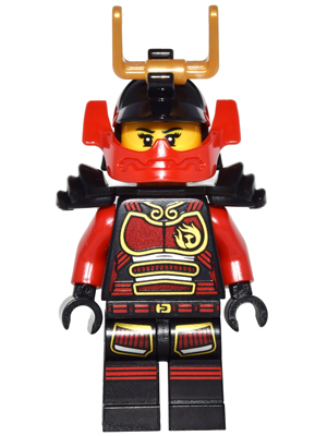 This LEGO minifigure is called, Samurai X (Nya), Black Outfit . It's minifig ID is njo229.