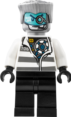 This LEGO minifigure is called, Zane, Prison Outfit . It's minifig ID is njo233.