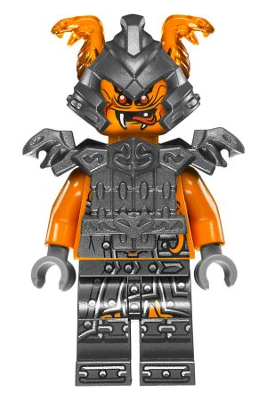This LEGO minifigure is called, Commander Blunck . It's minifig ID is njo293.