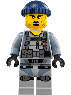 Display of LEGO The LEGO Ninjago Movie Shark Army Gunner / Charlie