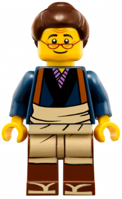 This LEGO minifigure is called, Edna Walker . It's minifig ID is njo371.