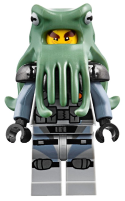 This LEGO minifigure is called, Four Eyes . It's minifig ID is njo377.