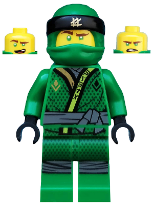 Display of LEGO Ninjago Lloyd, Sons of Garmadon, No Scabbard