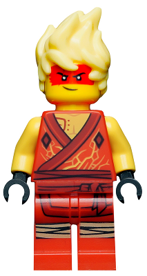 This LEGO minifigure is called, Kai, Avatar Kai . It's minifig ID is njo567.