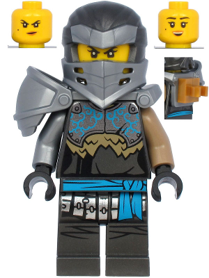 Display of LEGO Ninjago Nya Hero, Clip on Back