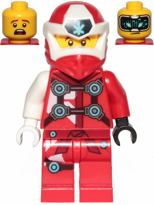 This LEGO minifigure is called, Kai, Digi Kai . It's minifig ID is njo628.