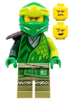 This LEGO minifigure is called, Lloyd, Core, Shoulder Pad . It's minifig ID is njo727.