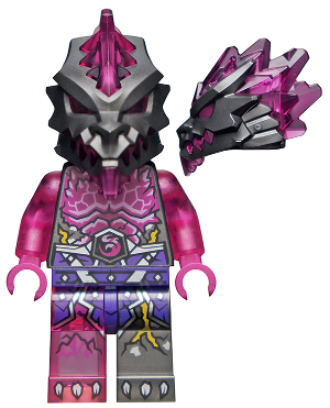 This LEGO minifigure is called, Vengestone Brute . It's minifig ID is njo759.