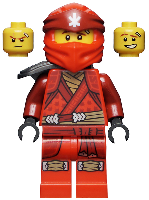 This LEGO minifigure is called, Kai, Crystalized . It's minifig ID is njo762.