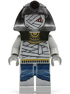 This LEGO minifigure is called, Mummy Warrior 1 . It's minifig ID is pha003.