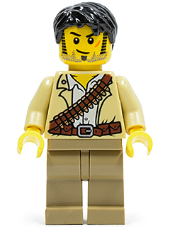 Display of LEGO Pharaoh's Quest Jake Raines