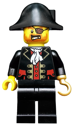 This LEGO minifigure is called, Pirate Chess King . It's minifig ID is pi171.