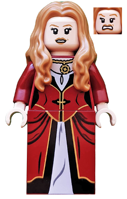 This LEGO minifigure is called, Elizabeth Swann Turner . It's minifig ID is poc002.