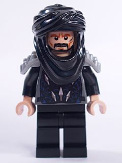 This LEGO minifigure is called, Setam, Claw Hassansin . It's minifig ID is pop006.