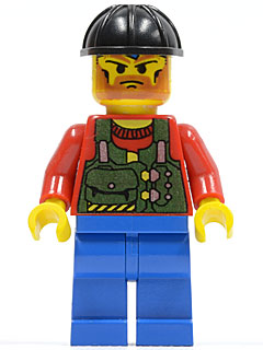 Display of LEGO Rock Raiders Bandit