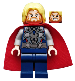 This LEGO minifigure is called, Thor, Beard . It's minifig ID is sh018.