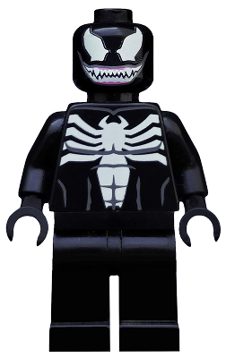 This LEGO minifigure is called, Venom, Teeth Together . It's minifig ID is sh113.