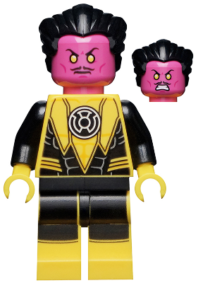This LEGO minifigure is called, Sinestro . It's minifig ID is sh144.