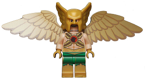 Display of LEGO Super Heroes Hawkman