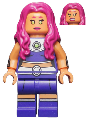 This LEGO minifigure is called, Starfire . It's minifig ID is sh197.