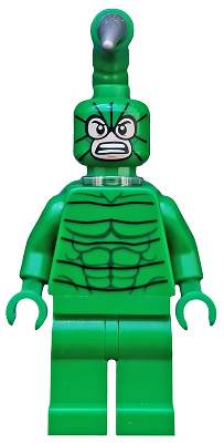 This LEGO minifigure is called, Scorpion . It's minifig ID is sh269.