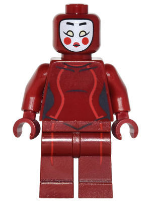 This LEGO minifigure is called, Kabuki Twin . It's minifig ID is sh316.