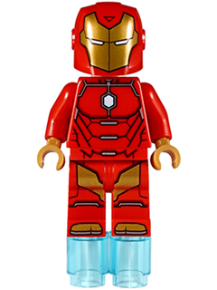Display of LEGO Super Heroes Invincible Iron Man