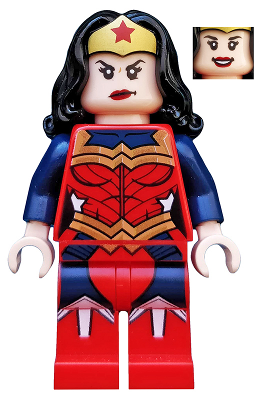 This LEGO minifigure is called, Exclusive Wonder Woman . It's minifig ID is sh392.