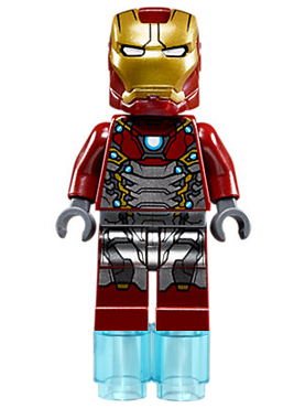 This LEGO minifigure is called, Iron Man, Mark 47 Armor . It's minifig ID is sh405.