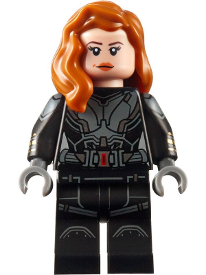 Display of LEGO Super Heroes Black Widow, Printed Arms