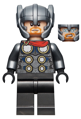 Display of LEGO Super Heroes Thor