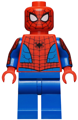 Display of LEGO Super Heroes Spider-Man, Printed Arms