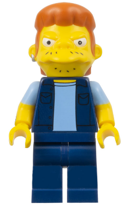 This LEGO minifigure is called, Snake . It's minifig ID is sim024.