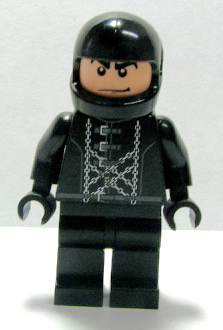 This LEGO minifigure is called, Gray Ghost . It's minifig ID is sr009.