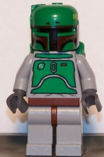 This LEGO minifigure is called, Boba Fett, Bluish Grays . It's minifig ID is sw0002a.